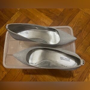 Michael Kors Silver Heels